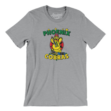 Phoenix Cobras Roller Hockey Men/Unisex T-Shirt-Allegiant Goods Co. Vintage Sports Apparel