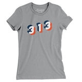 Detroit 313 Area Code Women's T-Shirt-Allegiant Goods Co. Vintage Sports Apparel