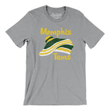 Memphis Tams Basketball Men/Unisex T-Shirt-Athletic Heather-Allegiant Goods Co. Vintage Sports Apparel