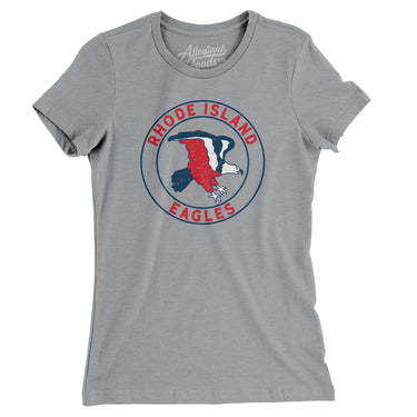 Rhode Island Eagles Hockey Women's T-Shirt-Allegiant Goods Co. Vintage Sports Apparel