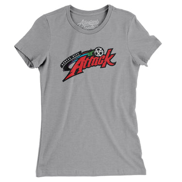 Kansas City Attack Soccer Women's T-Shirt-Allegiant Goods Co. Vintage Sports Apparel