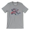Houston Apollos Hockey Men/Unisex T-Shirt-Athletic Heather-Allegiant Goods Co. Vintage Sports Apparel