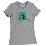 Alaska Home State Women's T-Shirt-Allegiant Goods Co. Vintage Sports Apparel