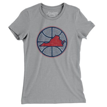 Virginia Basketball Women's T-Shirt-Allegiant Goods Co. Vintage Sports Apparel