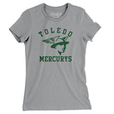 Toledo Mercurys Hockey Women's T-Shirt-Allegiant Goods Co. Vintage Sports Apparel