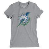 Rockford Lightning Basketball Women's T-Shirt-Allegiant Goods Co. Vintage Sports Apparel