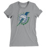 Rockford Lightning Basketball Women's T-Shirt-Athletic Heather-Allegiant Goods Co. Vintage Sports Apparel