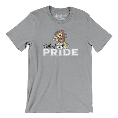 Portland Pride Soccer Men/Unisex T-Shirt-Allegiant Goods Co. Vintage Sports Apparel