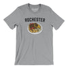 Rochester Garbage Plate Men/Unisex T-Shirt-Athletic Heather-Allegiant Goods Co. Vintage Sports Apparel