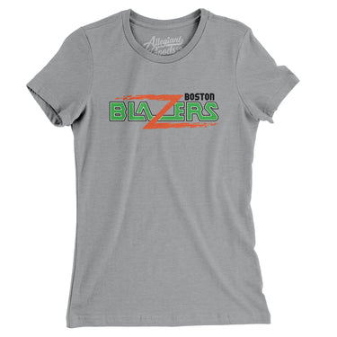 Boston Blazers Lacrosse Women's T-Shirt-Allegiant Goods Co. Vintage Sports Apparel