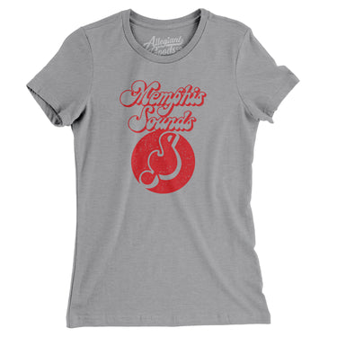 Memphis Sounds Basketball Women's T-Shirt-Allegiant Goods Co. Vintage Sports Apparel