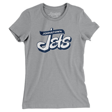 Johnstown Jets Hockey Women's T-Shirt-Allegiant Goods Co. Vintage Sports Apparel