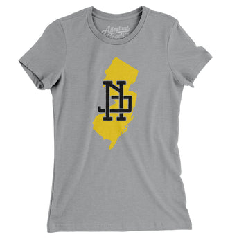 New Jersey Home State Women's T-Shirt-Allegiant Goods Co. Vintage Sports Apparel