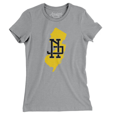 New Jersey Home State Women's T-Shirt-Allegiant Goods Co. Vintage Sports Apparel