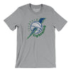 Rockford Lightning Basketball Men/Unisex T-Shirt-Athletic Heather-Allegiant Goods Co. Vintage Sports Apparel