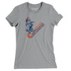 New York Centaurs Soccer Women's T-Shirt-Athletic Heather-Allegiant Goods Co. Vintage Sports Apparel