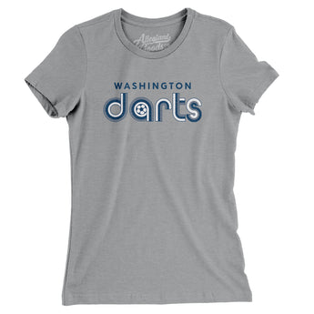 Washington Darts Soccer Women's T-Shirt-Allegiant Goods Co. Vintage Sports Apparel