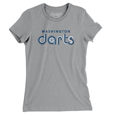 Washington Darts Soccer Women's T-Shirt-Allegiant Goods Co. Vintage Sports Apparel