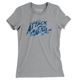 Albany Attack Lacrosse Women's T-Shirt-Allegiant Goods Co. Vintage Sports Apparel