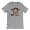 Crab Cakes and Football Men/Unisex T-Shirt-Athletic Heather-Allegiant Goods Co. Vintage Sports Apparel