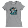 New Mexico Slam Basketball Women's T-Shirt-Athletic Heather-Allegiant Goods Co. Vintage Sports Apparel