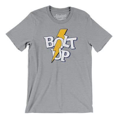 Bolt Up San Diego Men/Unisex T-Shirt-Athletic Heather-Allegiant Goods Co. Vintage Sports Apparel