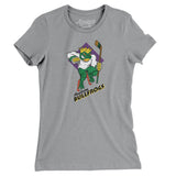 Anaheim Bullfrogs Roller Hockey Women's T-Shirt-Allegiant Goods Co. Vintage Sports Apparel