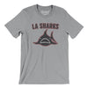 Los Angeles Sharks Hockey Men/Unisex T-Shirt-Athletic Heather-Allegiant Goods Co. Vintage Sports Apparel