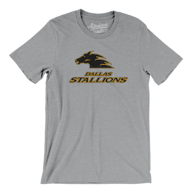 Dallas Stallions Roller Hockey Men/Unisex T-Shirt-Allegiant Goods Co. Vintage Sports Apparel