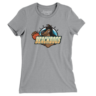 Florida Beachdogs Basketball Women's T-Shirt-Allegiant Goods Co. Vintage Sports Apparel