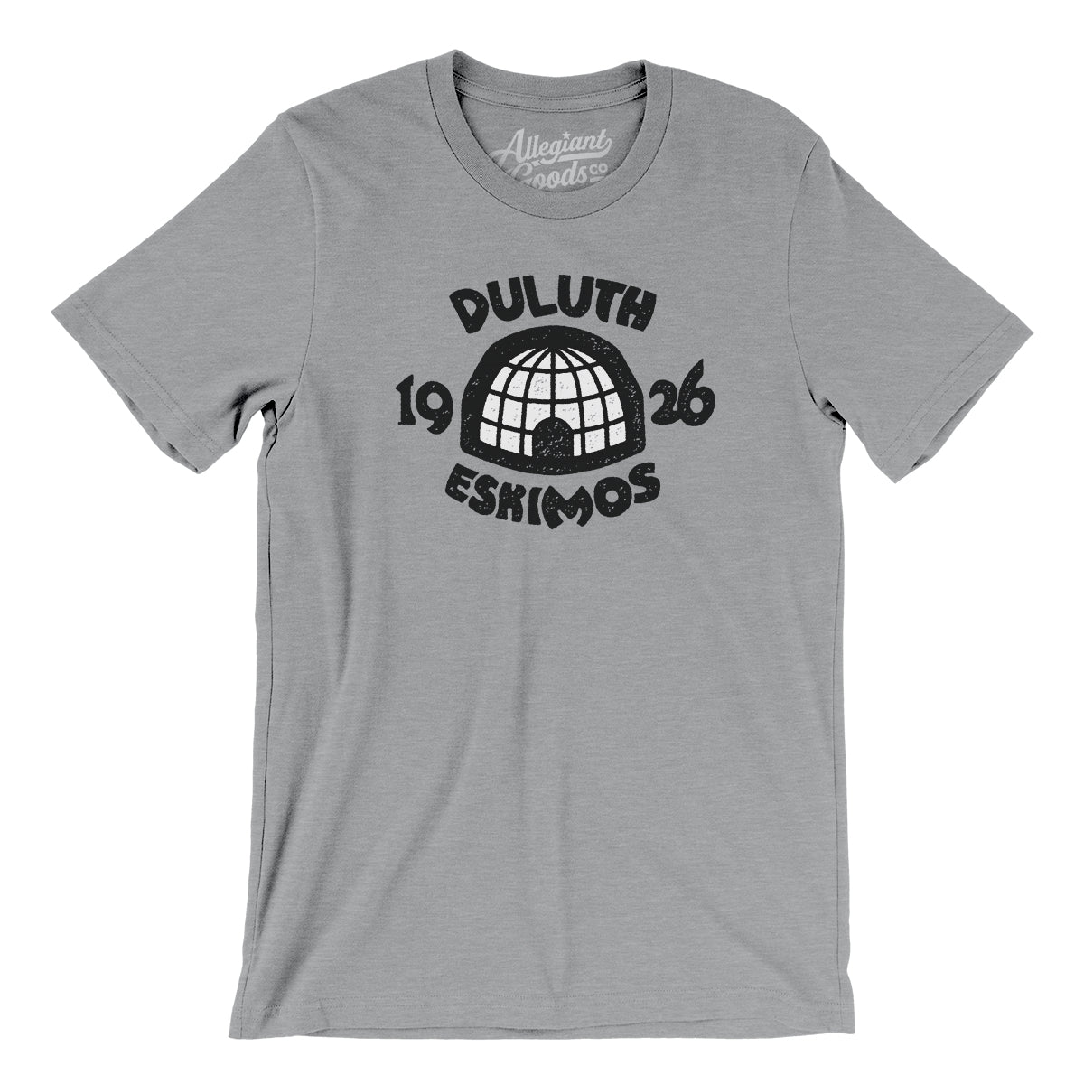 duluth eskimos football helmet Duluth Eskimos T-Shirt, Athletic Heather / XL