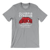 Detroit Olympia Stadium Men/Unisex T-Shirt-Athletic Heather-Allegiant Goods Co. Vintage Sports Apparel
