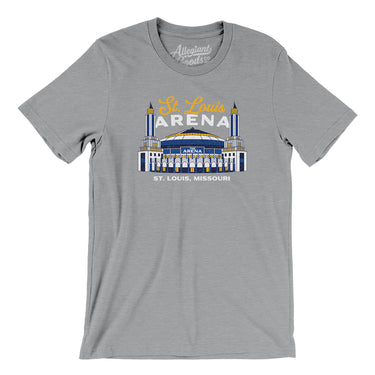 St. Louis Arena Men/Unisex T-Shirt-Allegiant Goods Co. Vintage Sports Apparel