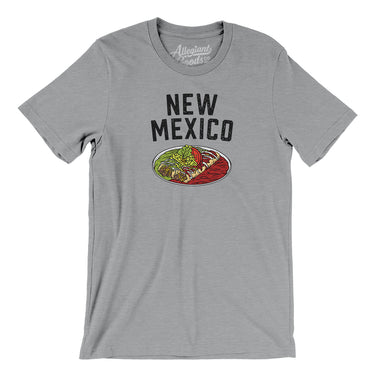 New Mexico Christmas Enchiladas Men/Unisex T-Shirt-Allegiant Goods Co. Vintage Sports Apparel