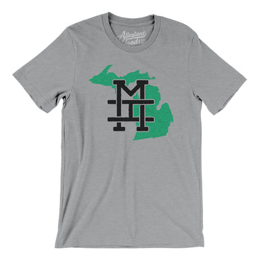 Michigan Home State Men/Unisex T-Shirt-Allegiant Goods Co. Vintage Sports Apparel