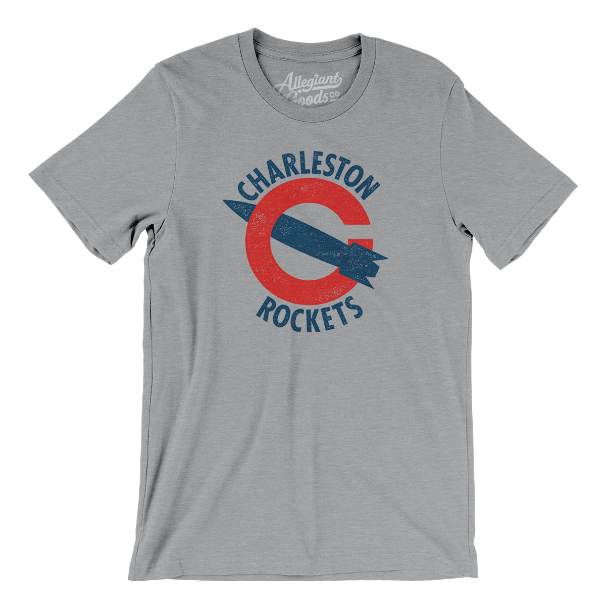 Charleston Rockets Football Men/Unisex T-Shirt - Allegiant Goods Co.