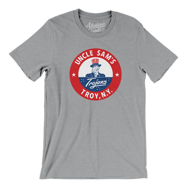 Troy Uncle Sam's Trojans Hockey Men/Unisex T-Shirt-Allegiant Goods Co. Vintage Sports Apparel