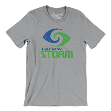Portland Storm Football Men/Unisex T-Shirt-Allegiant Goods Co. Vintage Sports Apparel
