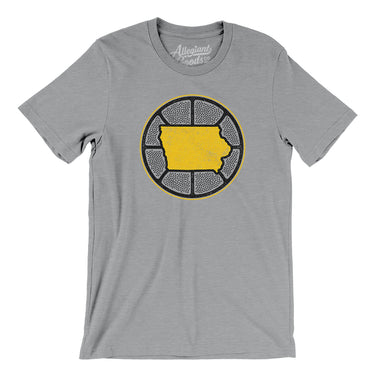 Iowa Basketball Men/Unisex T-Shirt-Allegiant Goods Co. Vintage Sports Apparel