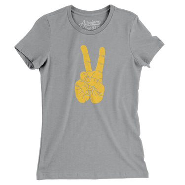 V For Victory Women's T-Shirt-Allegiant Goods Co. Vintage Sports Apparel