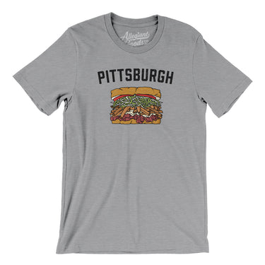 Pittsburgh Style Sandwich Men/Unisex T-Shirt-Allegiant Goods Co. Vintage Sports Apparel