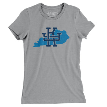 Kentucky Home State Women's T-Shirt-Allegiant Goods Co. Vintage Sports Apparel