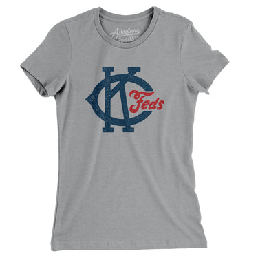 Kansas City Packers Baseball Women's T-Shirt-Allegiant Goods Co. Vintage Sports Apparel
