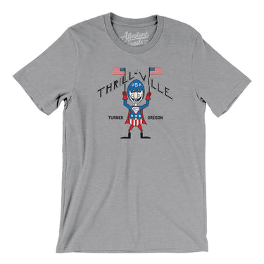 Thrill-ville USA Amusement Park Men/Unisex T-Shirt-Allegiant Goods Co. Vintage Sports Apparel