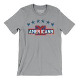 New York Americans Hockey Men/Unisex T-Shirt-Allegiant Goods Co. Vintage Sports Apparel