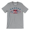New York Americans Hockey Men/Unisex T-Shirt-Athletic Heather-Allegiant Goods Co. Vintage Sports Apparel
