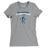 San Antonio Gunslingers Football Women's T-Shirt-Allegiant Goods Co. Vintage Sports Apparel