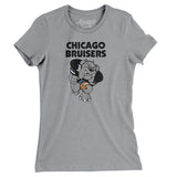 Chicago Bruisers Football Women's T-Shirt-Allegiant Goods Co. Vintage Sports Apparel