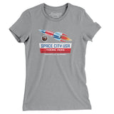 Space City USA Amusement Park Women's T-Shirt-Allegiant Goods Co. Vintage Sports Apparel