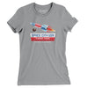 Space City USA Amusement Park Women's T-Shirt-Athletic Heather-Allegiant Goods Co. Vintage Sports Apparel